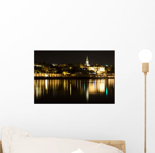 Belgrade Night Wall Decal