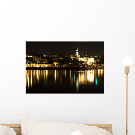 Belgrade Night Wall Decal