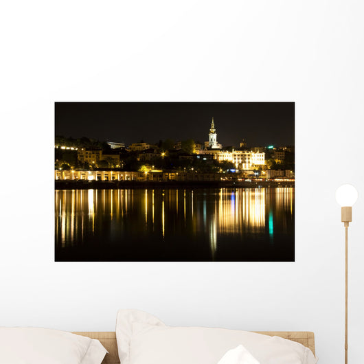 Belgrade Night Wall Decal