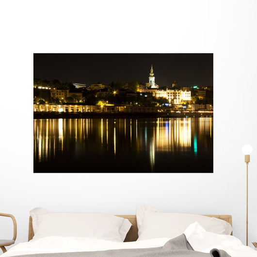 Belgrade Night Wall Decal