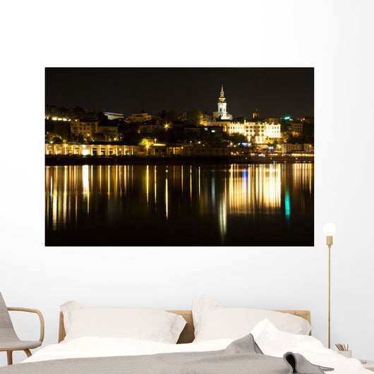 Belgrade Night Wall Decal