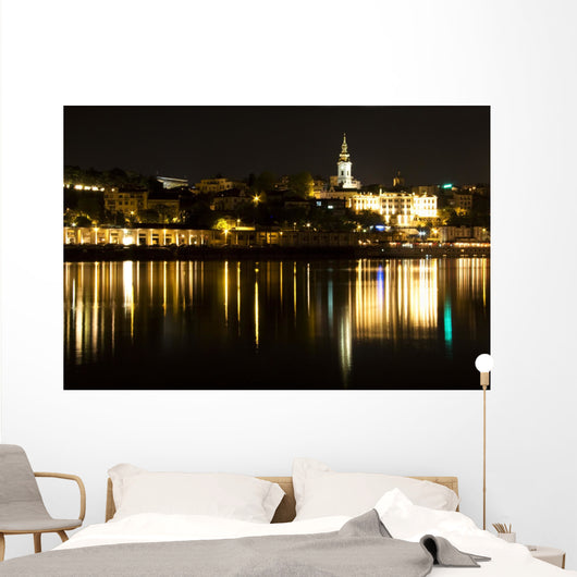 Belgrade Night Wall Decal