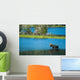 Moose Crossing Wall Decal
