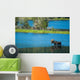 Moose Crossing Wall Decal
