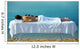 Girl Massage Table with Wall Decal