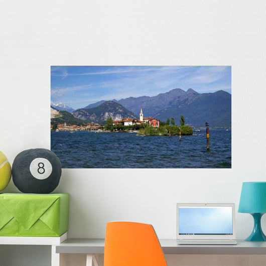 Vacation Dreams Lake Maggiore Wall Decal