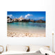 Virgin Gorda Tropical Beach Wall Decal