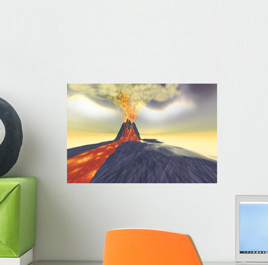 Volcanic Wall Decal