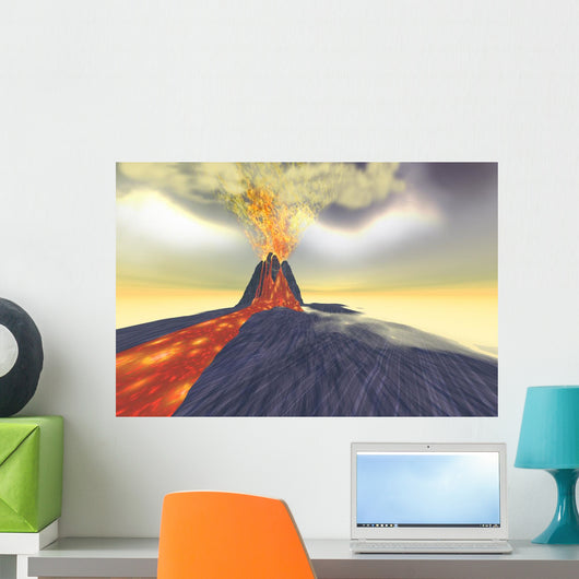 Volcanic Wall Decal