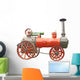 Antique Steam Tractor Wall Decal