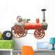 Antique Steam Tractor Wall Decal