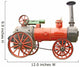 Antique Steam Tractor Wall Decal