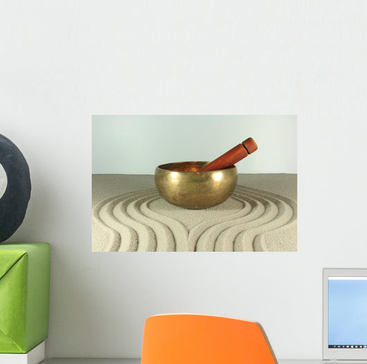 Singing Bowl Wall Decal