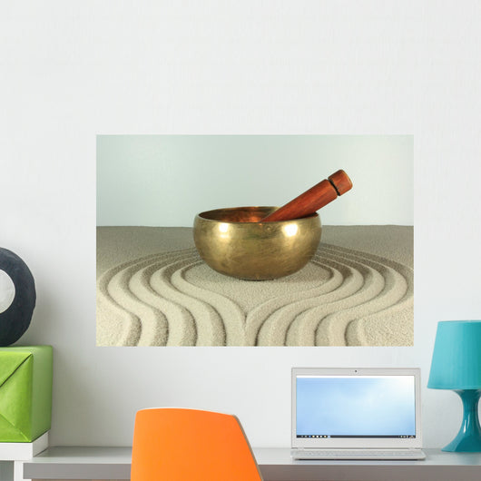 Singing Bowl Wall Decal