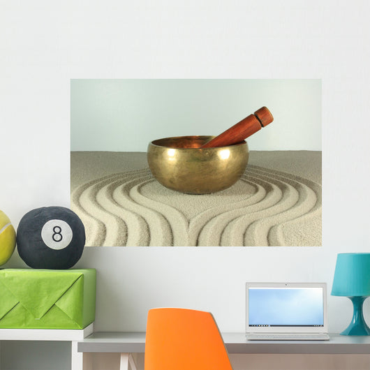 Singing Bowl Wall Decal