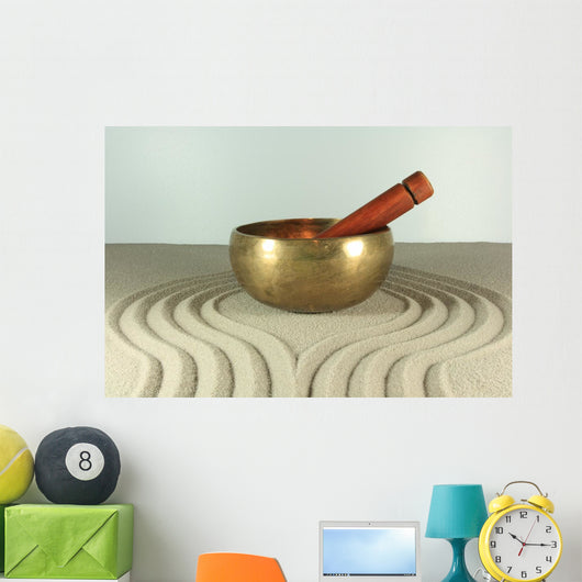 Singing Bowl Wall Decal