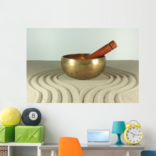 Singing Bowl Wall Decal