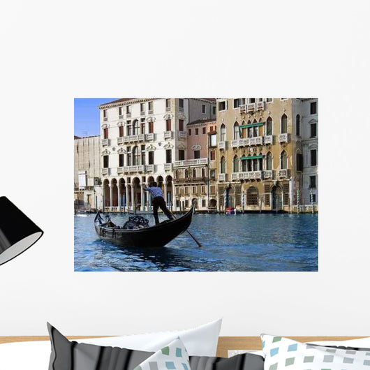 Gondola Venice Wall Decal Design 2