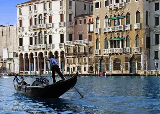Gondola Venice Wall Decal Design 2