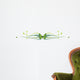 Elegant Butterfly Floral Border Wall Decal