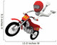 Jump Motocross Wall Decal