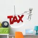 Cut Taxes Wall Decal
