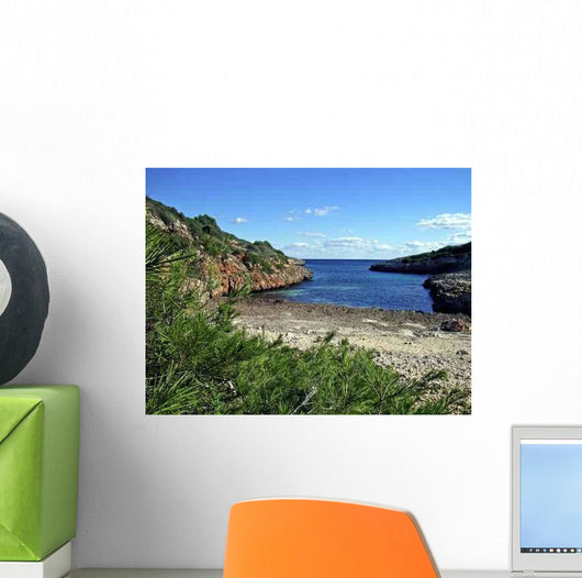 Cala Brafi Beach Wall Decal