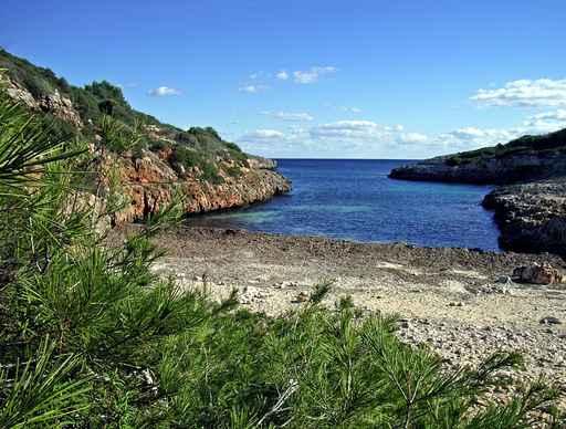 Cala Brafi Beach Wall Decal