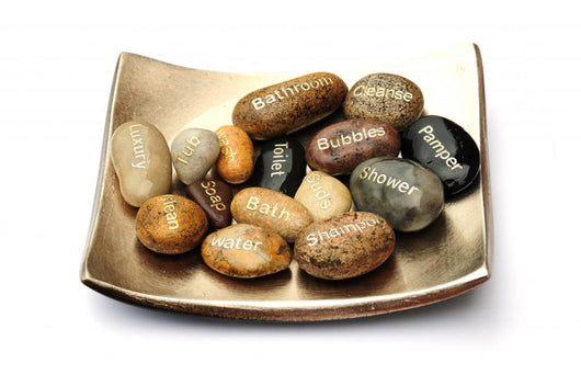 Bathroom Stones Wall Decal