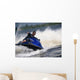 Man Waverunner Turns Left Wall Decal