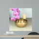 Singing Bowl Orchid and Wall Decal
