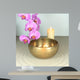 Singing Bowl Orchid and Wall Decal