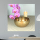 Singing Bowl Orchid and Wall Decal