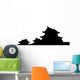 Japanese Castle Wall Decal