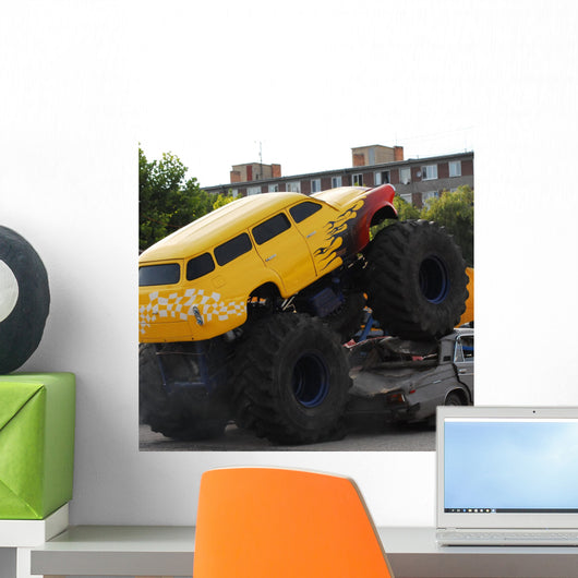 Monster Truck Wall Decal