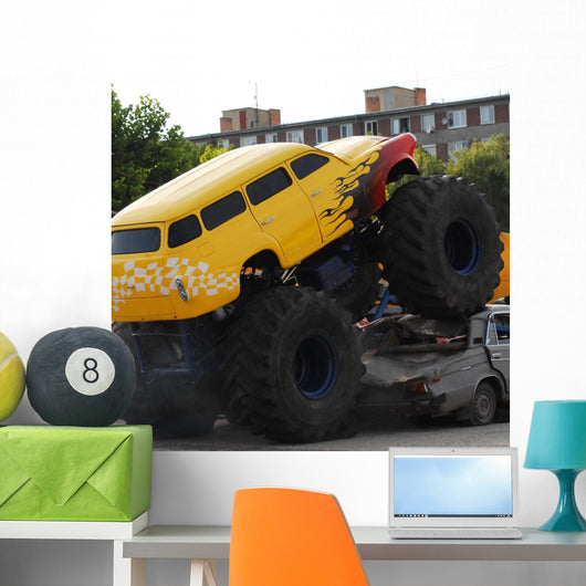 Monster Truck Wall Decal