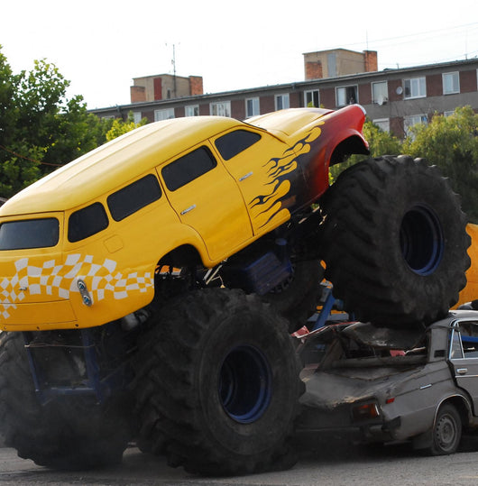 Monster Truck Wall Decal