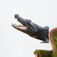 Alligator White Wall Decal