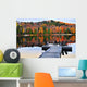 Wooden Dock Autumn Lake Wall Decal