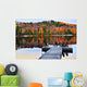 Wooden Dock Autumn Lake Wall Decal