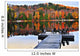 Wooden Dock Autumn Lake Wall Decal