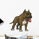 Dog Breeds Pitbull Wall Decal