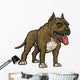 Dog Breeds Pitbull Wall Decal