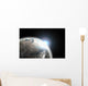 Sun Emerging over Planet Wall Decal