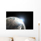 Sun Emerging over Planet Wall Decal