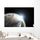 Sun Emerging over Planet Wall Decal