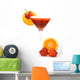 Fresh Tropical Strawberry Cocktail Wall Decal