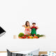 Healthy Eating Kids and Wall Decal