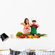 Healthy Eating Kids and Wall Decal