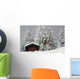Ski Lift Snow Wall Decal